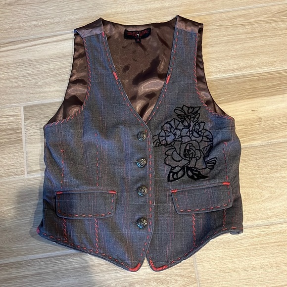 RAW 7 beautiful rare vest size M but fits more like Small - Picture 1 of 10